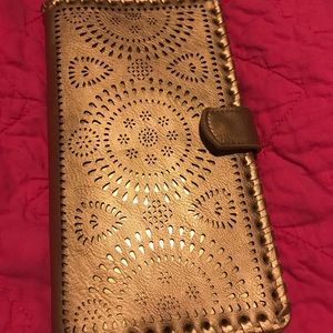 Madison West wallet - copper
